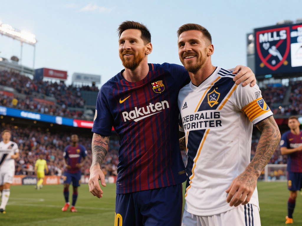 梅西横扫美国赛场,娱乐价值刷新巅峰 对于美国足球来说,梅西的到来真正实现了文