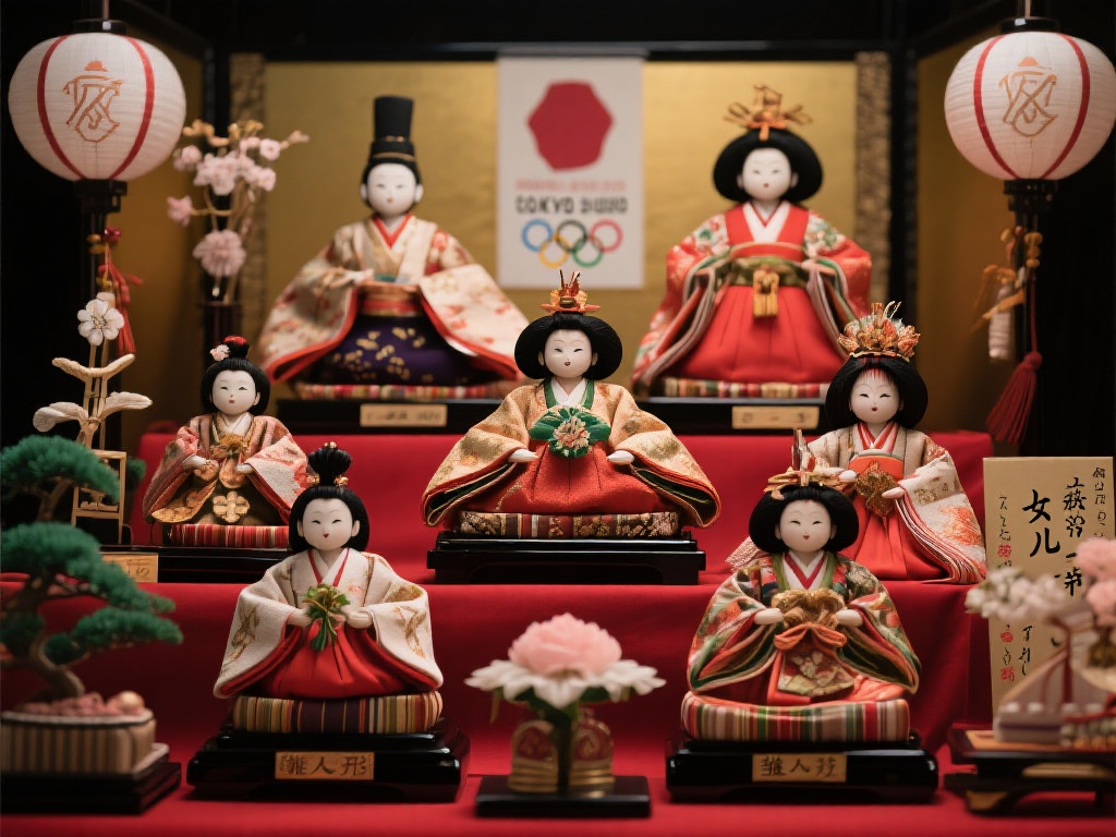 传统文化的现代呈现
日本人形娃娃（又称